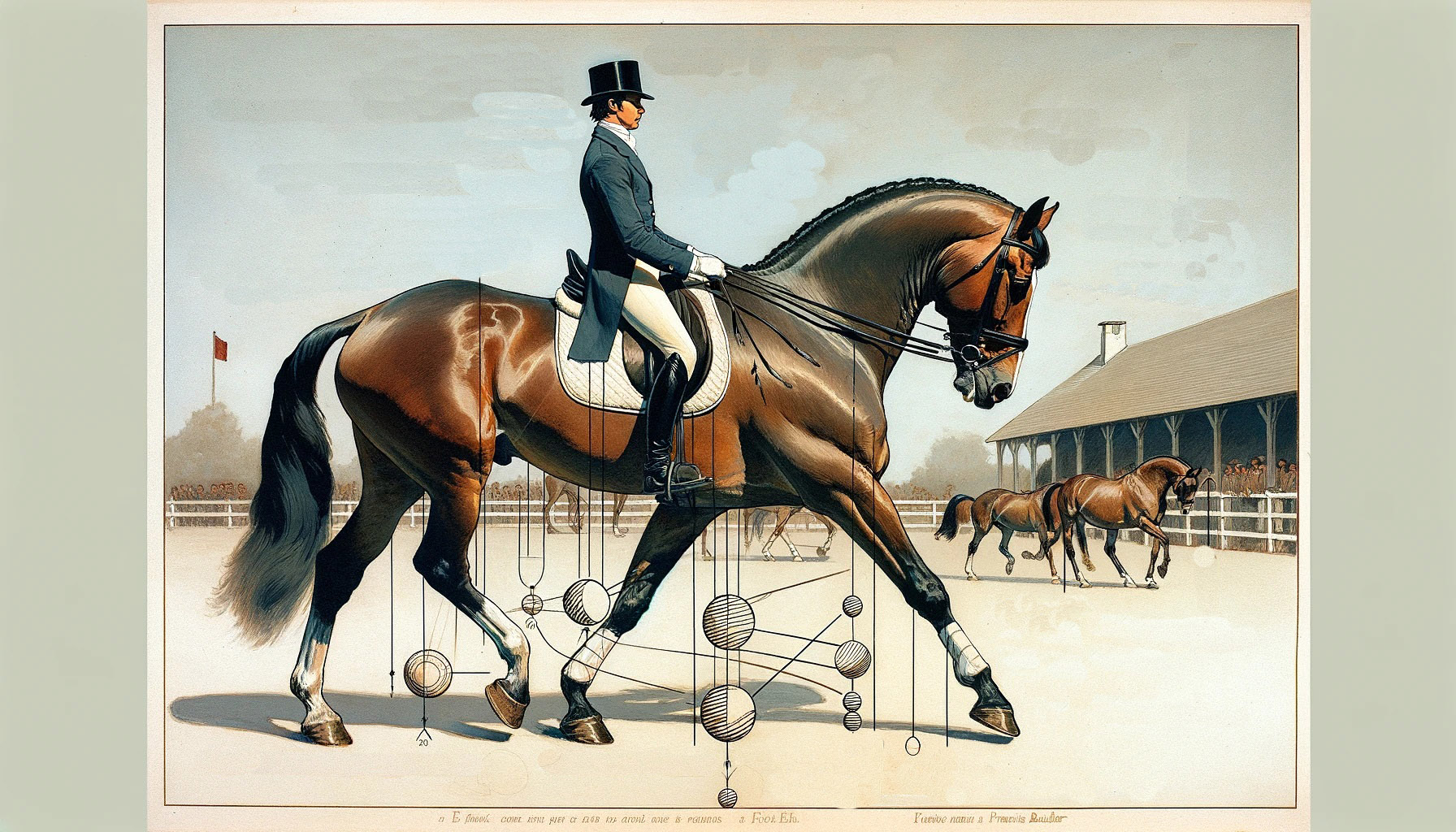 equilibrio del cavallo Baucher