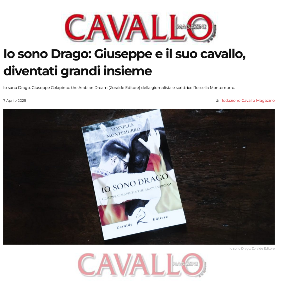 cavallo magazine io sono drago