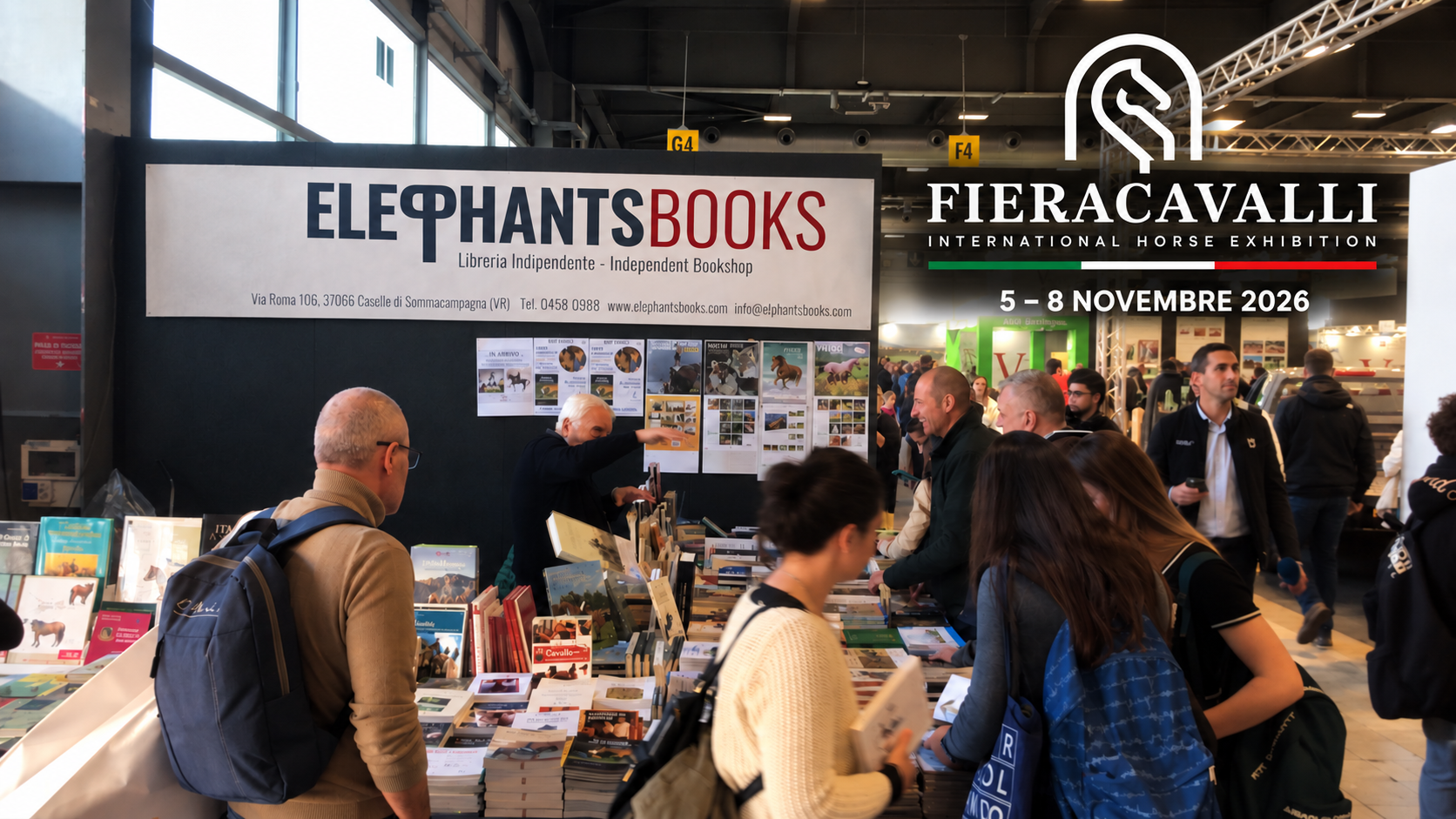 stand elephantsbooks a fieracavalli
